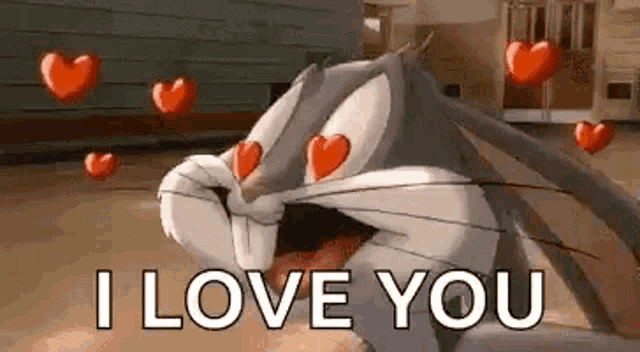 bugs bunny in love